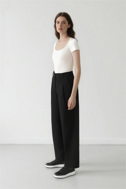 Wide Leg Trousers