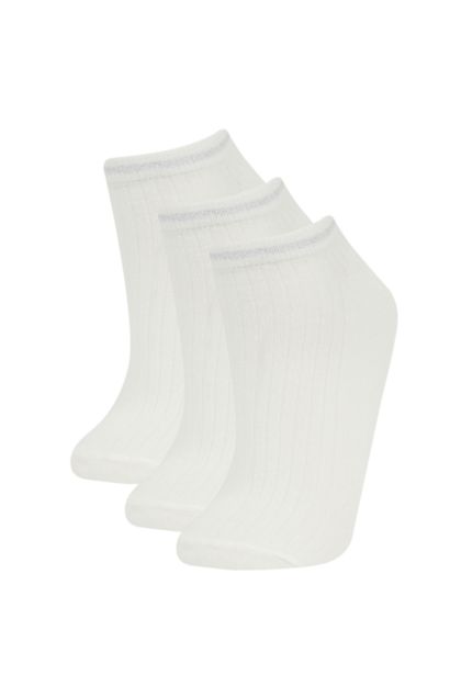 Chaussettes Courtes Coton 3 Femme