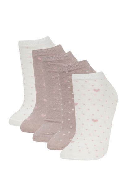 5 Piece Cotton Short Socks