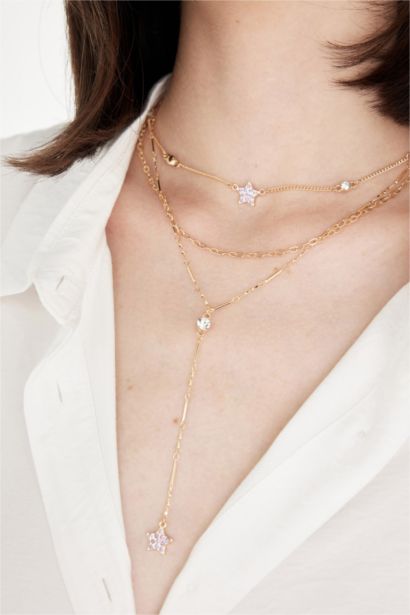 سلسله حريمي على شكل نجم - 3 قطع