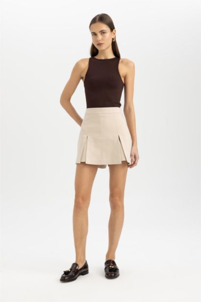 High Waist Wide Leg Shorts