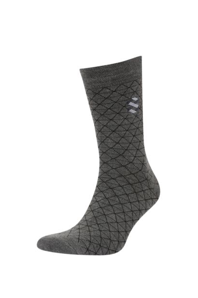 Lot de 3 paires de chaussettes longues en bambou sans couture pour homme