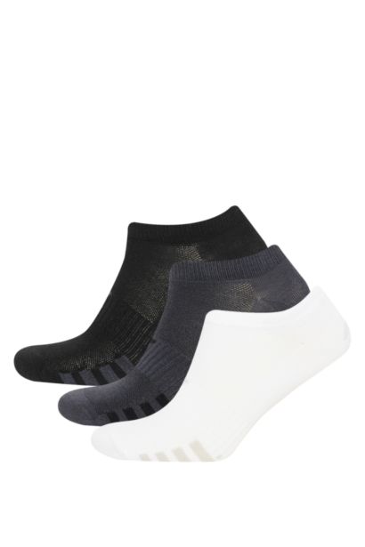 Boy 3 Piece Cotton Short Sports Socks