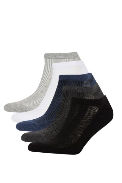 Chaussettes Courtes en Coton pour Homme - 5 Paires