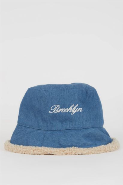 Woman Cotton Embroidered Hat
