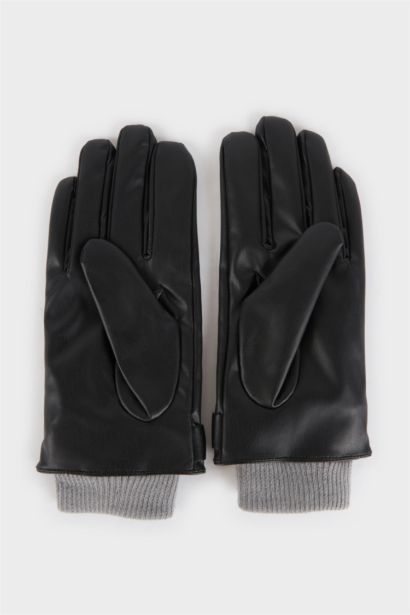 Kadın Suni Deri Eldiven