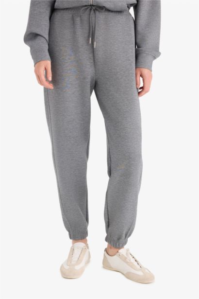 Jogger Standard Fit Scuba Fabric Trousers