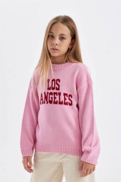 Қыздарға үлкен пішім Пулловер