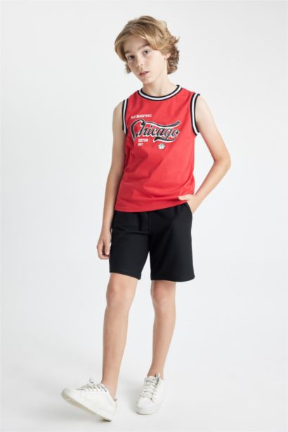 Boy Printed Shorts T-Shirt 2 Piece Set