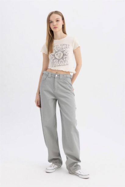 Carpenter Fit Gabardin Pantolon Cepli Bağcıklı