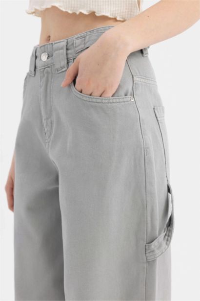 Carpenter Fit Gabardin Pantolon Cepli Bağcıklı