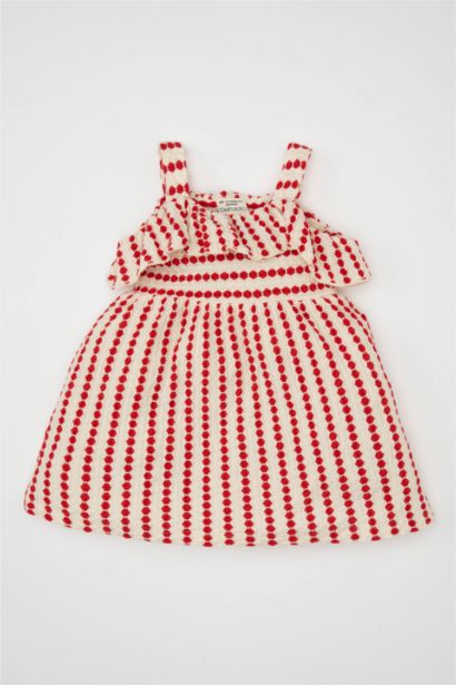 Baby Girl Striped Sleeveless Dress