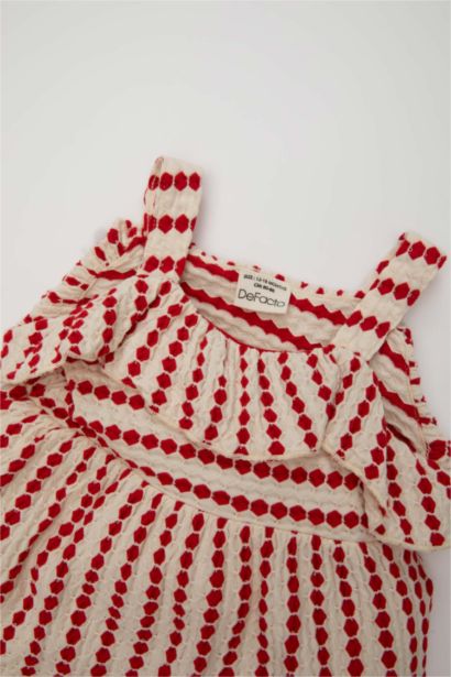 Baby Girl Striped Sleeveless Dress