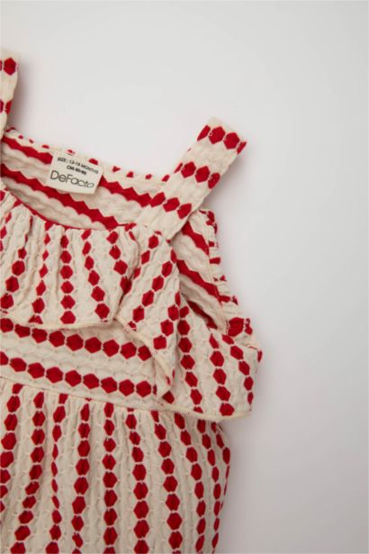 Baby Girl Striped Sleeveless Dress