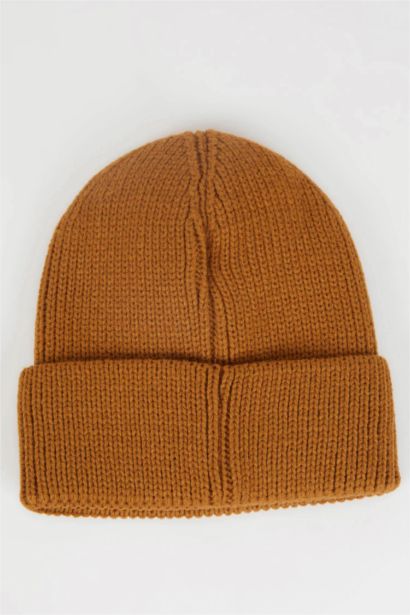 Boy Label Printed Beanie