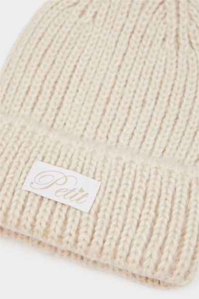 Girl Woven Label Beanie
