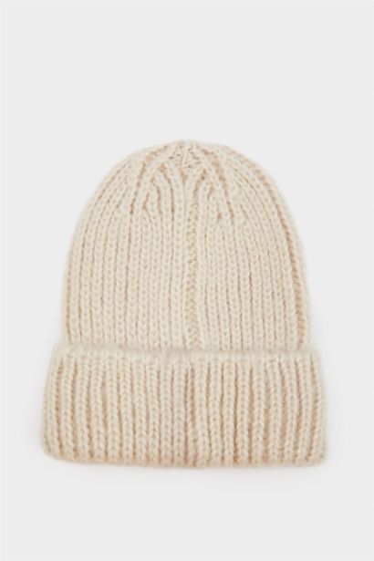 Girl Woven Label Beanie