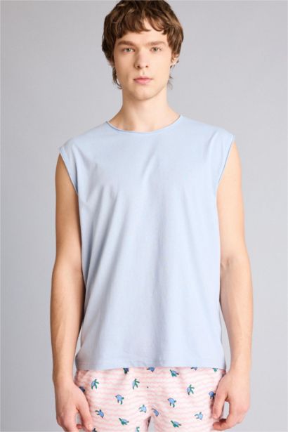 Майка Boxy Fit из 100% хлопка