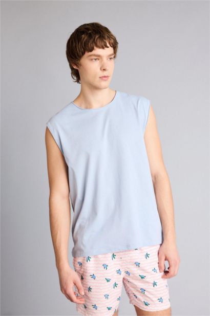 Майка Boxy Fit из 100% хлопка