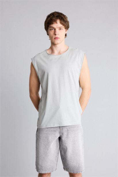 Майка Boxy Fit из 100% хлопка