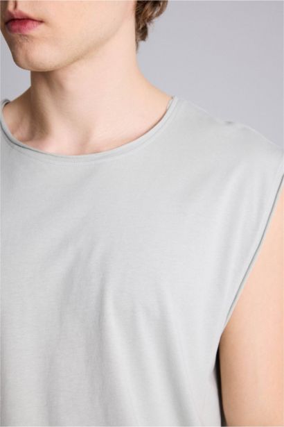 Майка Boxy Fit из 100% хлопка