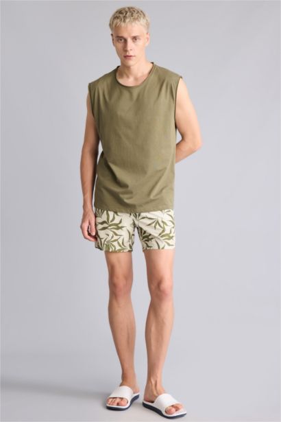 %100 Pamuk Boxy Fit Atlet