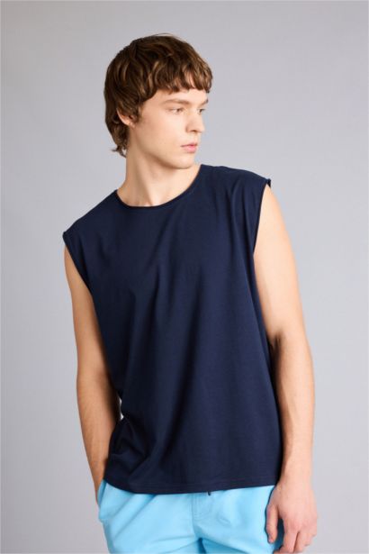 Майка Boxy Fit из 100% хлопка