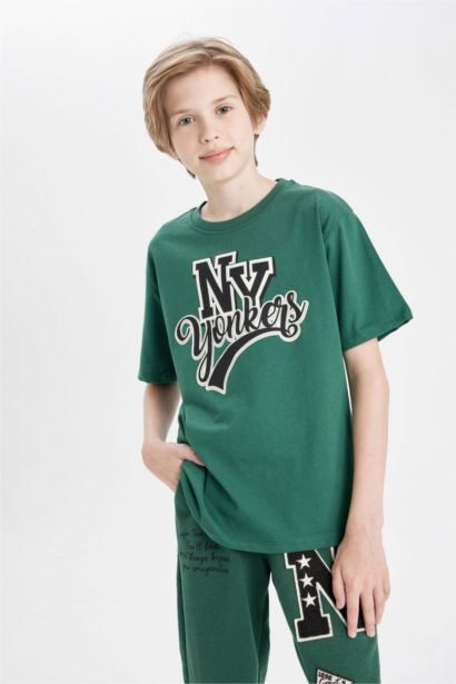 Boy Crew Neck Printed T-Shirt