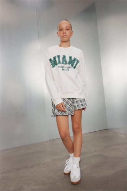 Girl Checkered Skort