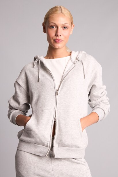 Cardigan Tissu Sweat Épais