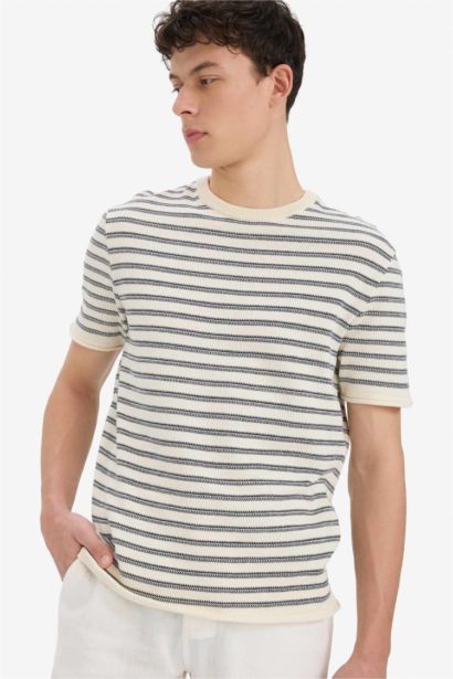 Relax Fit Knitwear T-Shirt