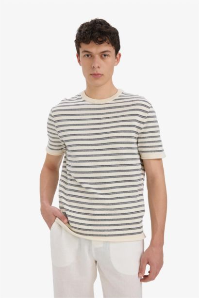 Relax Fit Knitwear T-Shirt