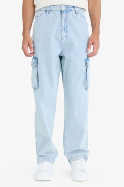 Baggy Fit Normal Waist Wide Leg Jeans