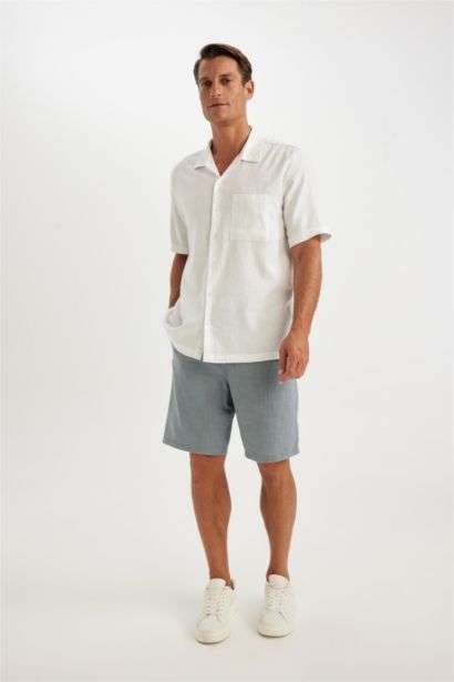 Relax Fit Cotton Shorts