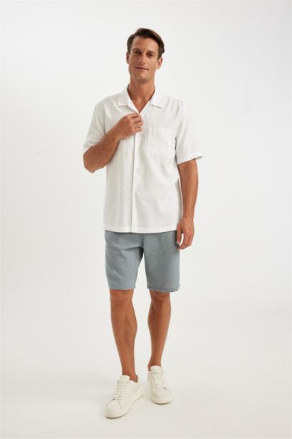 Relax Fit Cotton Shorts