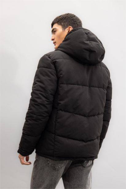 Zipper Puffer Jacket
