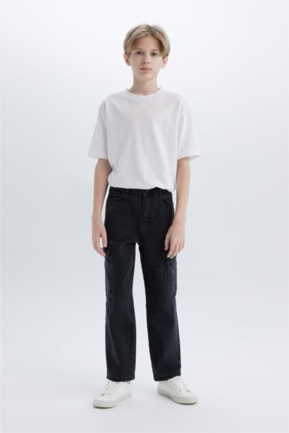 Kargo Fit Jean Pantolon Erkek Çocuk