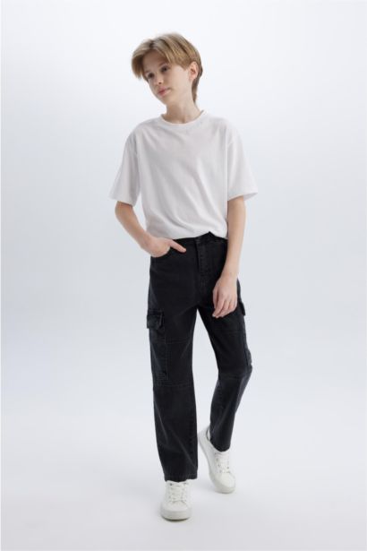 Kargo Fit Jean Pantolon Erkek Çocuk