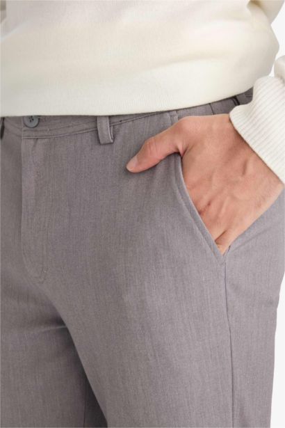 Tailored Fit Regular Leg Trousers