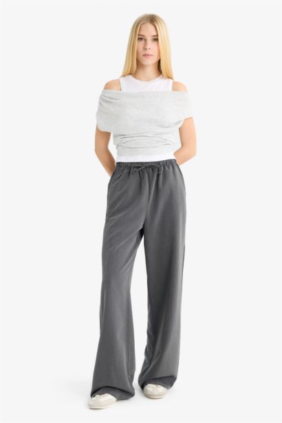 Wide Leg Trousers
