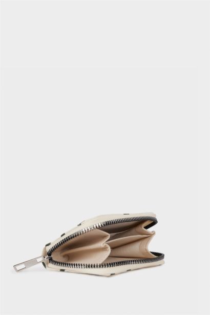 محفظة عملات نسائي بطبعة قلب