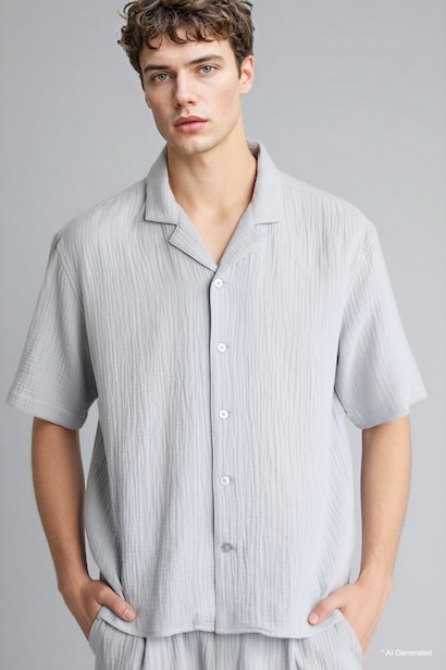 Relax Fit 100% Cotton Shirt