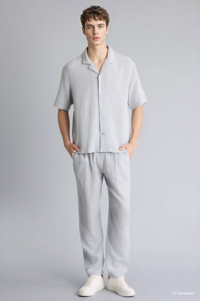 Relax Fit 100% Cotton Shirt