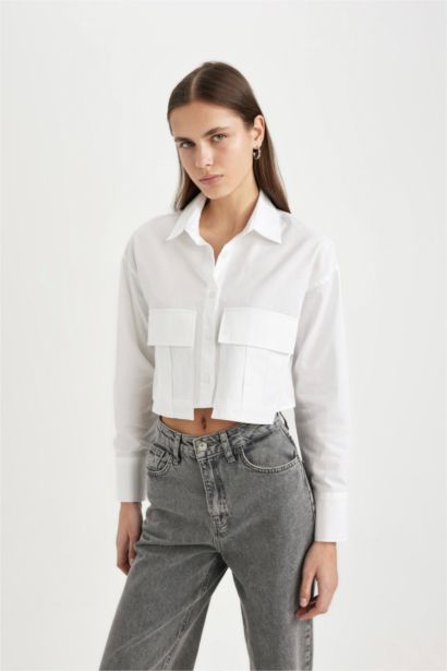 Cropped Fıt Gabardin