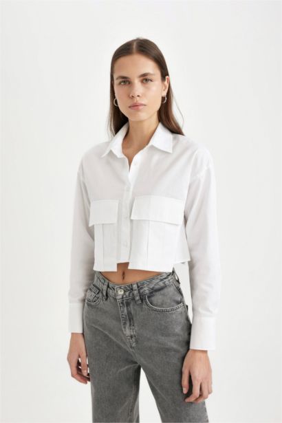 Cropped Fıt Gabardin