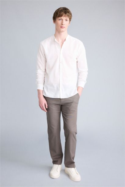 Regular Fit Cotton Long Sleeve Shirt