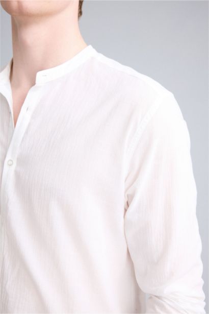 Regular Fit Cotton Long Sleeve Shirt