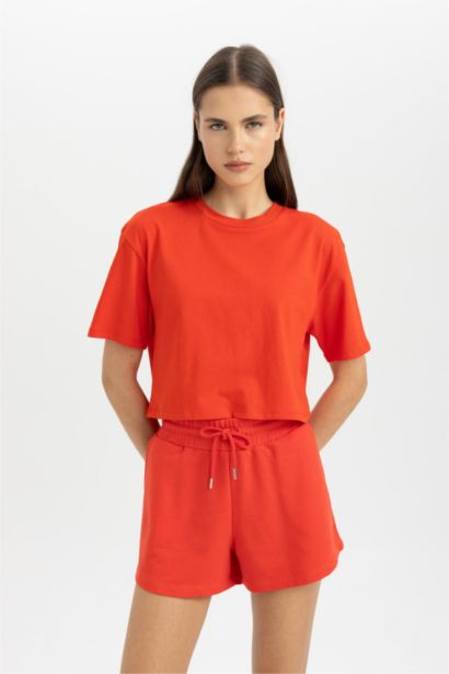 Regular Fit Normal Waist Regular Hem Bermuda