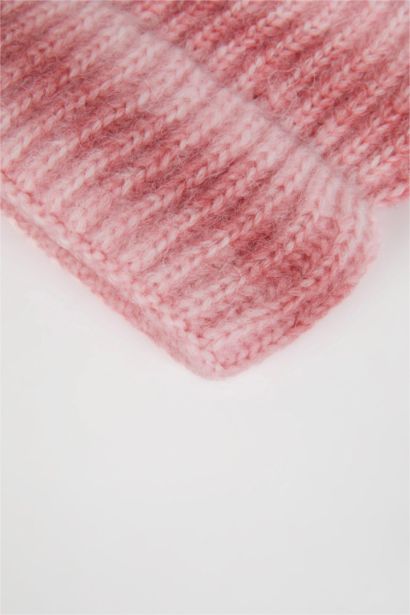 Kız Çocuk Degrade Ponponlu Bere