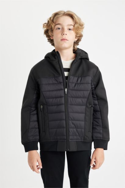 Boy Hooded Windproof Jacket